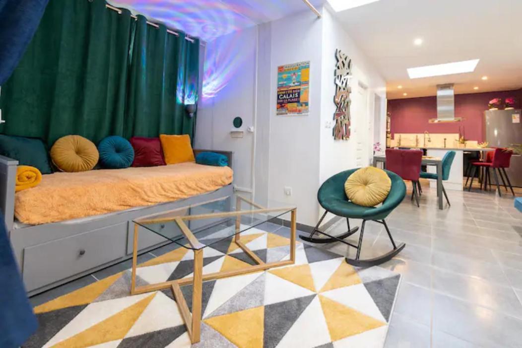 Casa Inca Calais - Appart Amazonas - Parking Free, Station المظهر الخارجي الصورة