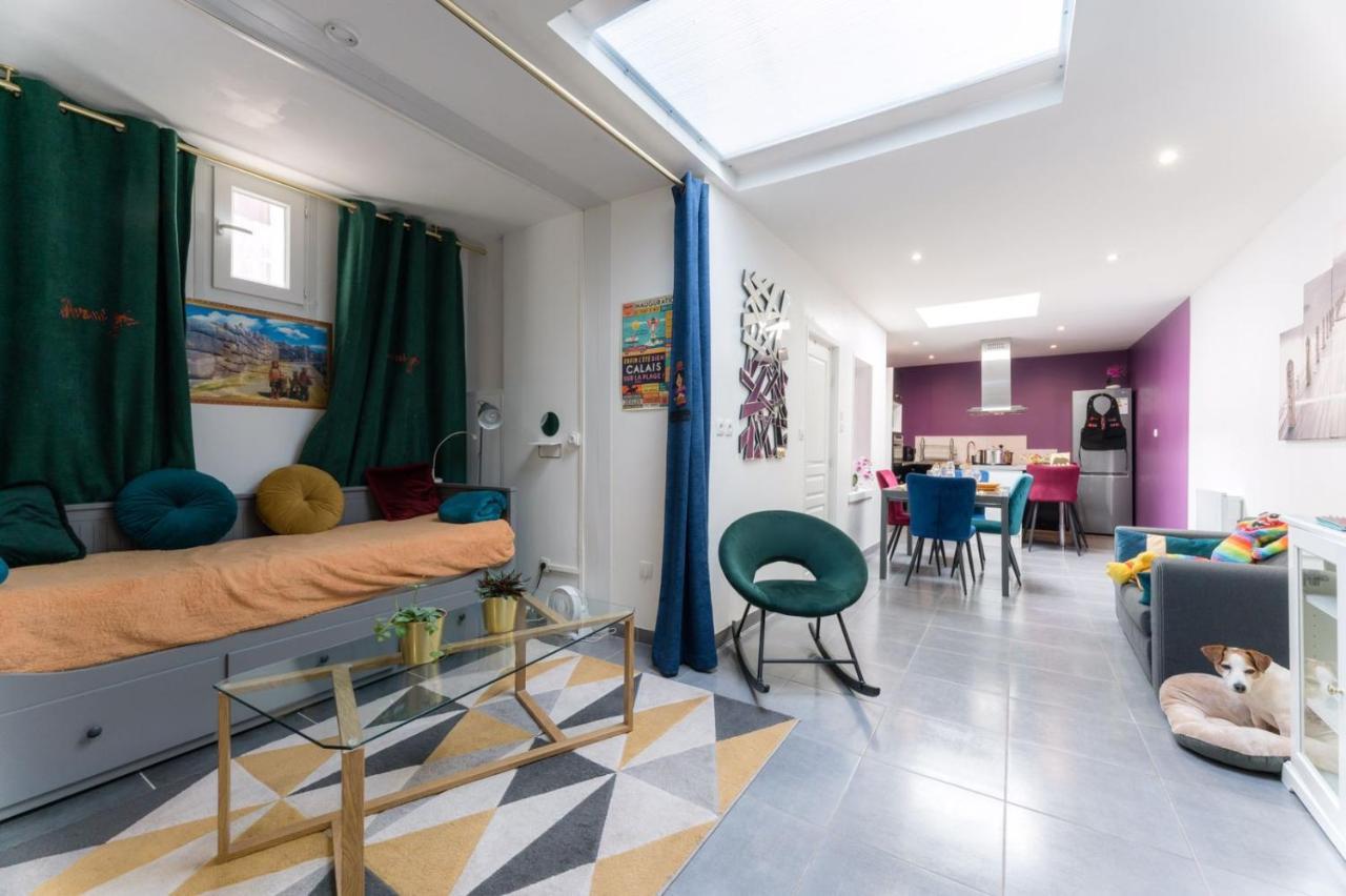 Casa Inca Calais - Appart Amazonas - Parking Free, Station المظهر الخارجي الصورة
