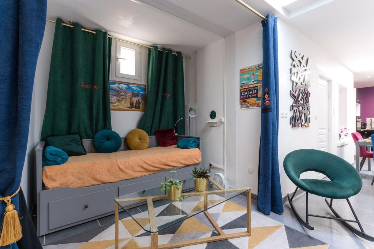 Casa Inca Calais - Appart Amazonas - Parking Free, Station المظهر الخارجي الصورة